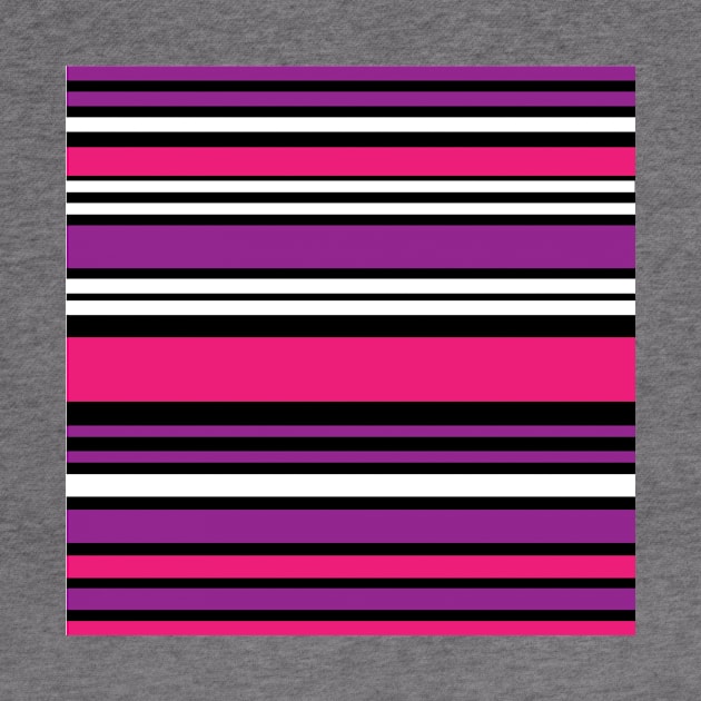 Purple & Pink Stripes by StripePatterns